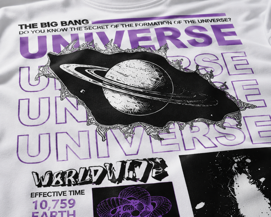 UNIVERSE Oversized Graphic Tee – Gen Z Streetwear