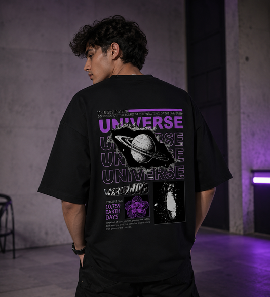 UNIVERSE Oversized Graphic Tee – Gen Z Streetwear